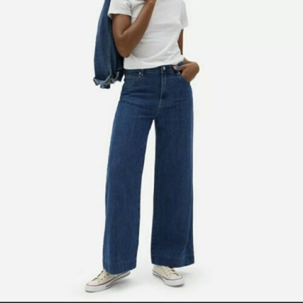 Everlane Summer wide leg jeans